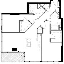 2M w/ Balcony 0-1112 floor plan